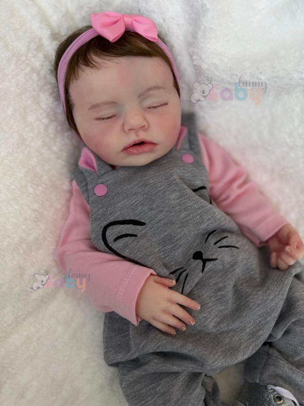 Bebê de Silicone Sólido Valentina - Kit Completo